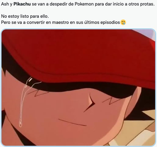 Memes se despiden de Ash Ketchum y Pikachu