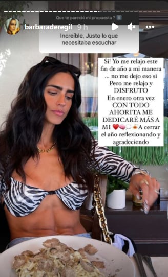 Bárbara de Regil se desmiente sola; sí hará ejercicio el fin de año.