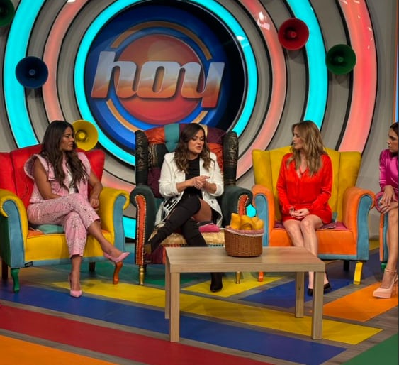 Mariana Echeverría tuvo miedo a enfrentar a Andrea Legarreta en Hoy y embarro a alguien más
