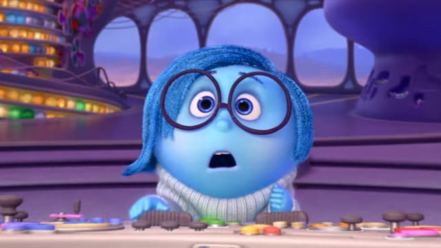 Dibujos de Tristeza de Intensamente 2 para colorear