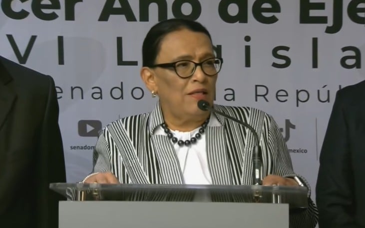 “Que anden por buen camino”: Rosa Icela Rodríguez pide a partidos elegir bien a sus candidatos