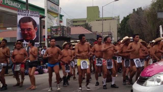 Movimiento de los 400 Pueblos se manifiesta sobre Reforma