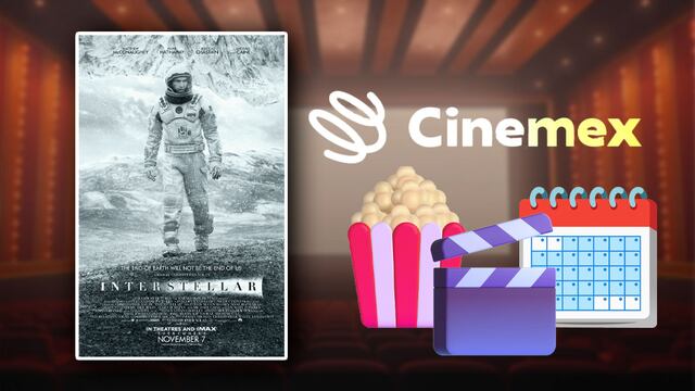 Reestreno de Interestelar en salas de Cinemex