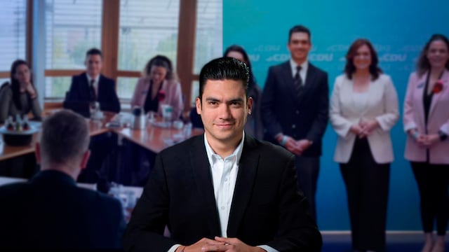 Jorge Romero se reúne con partido de derecha en Berlín, Alemania