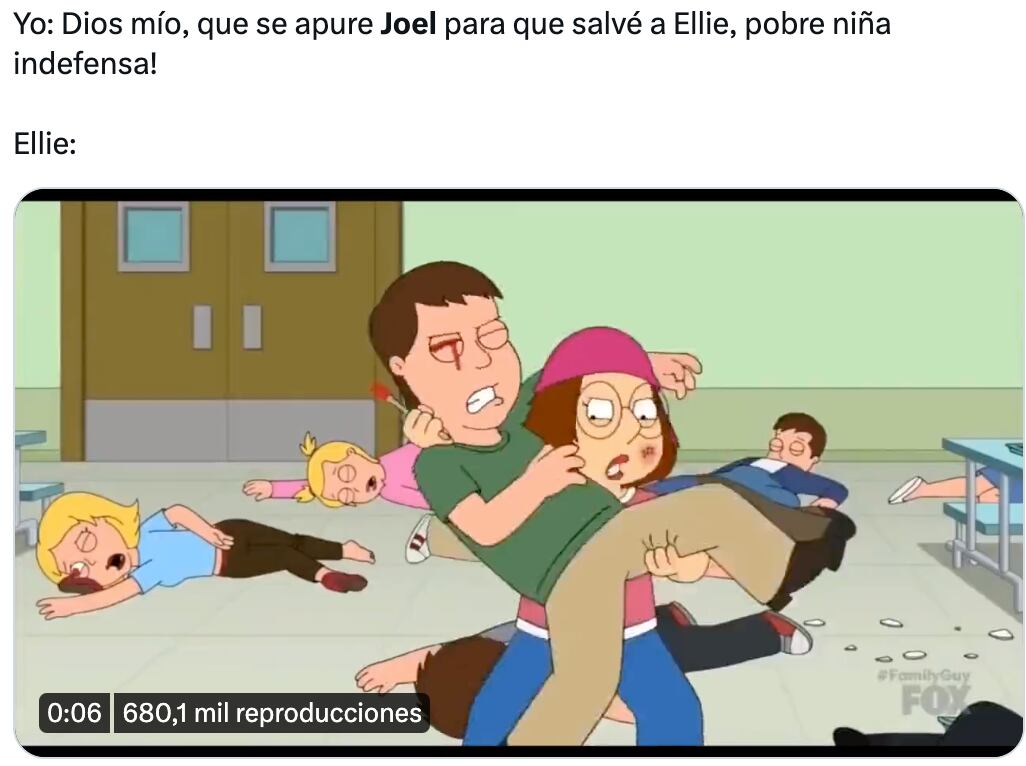 Memes lloran con Bella Ramsey el capítulo de The Last of Us