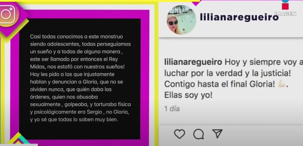 Liliana Regueiro defiende a Gloria Trevi