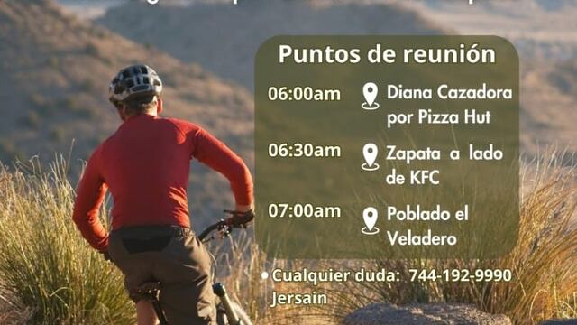El gobierno de Acapulco invita a Acasenderismo Aca Senderismo y Ciclismo de Montaña