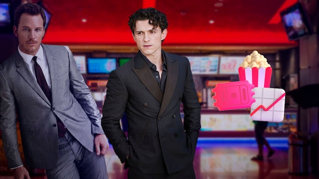 Tom Holland supera a Chris Pratt y es el tercer actor más taquillero de la historia