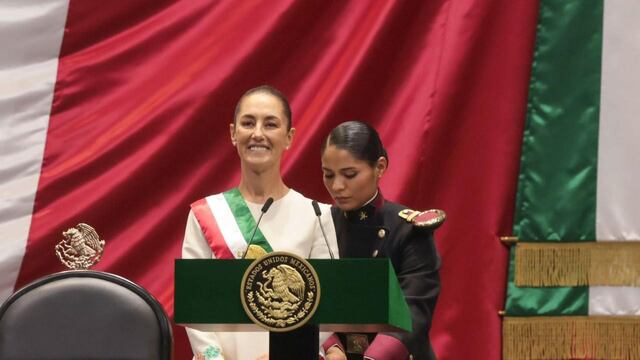 Emotivos momentos de la toma de protesta de Claudia Sheinbaum