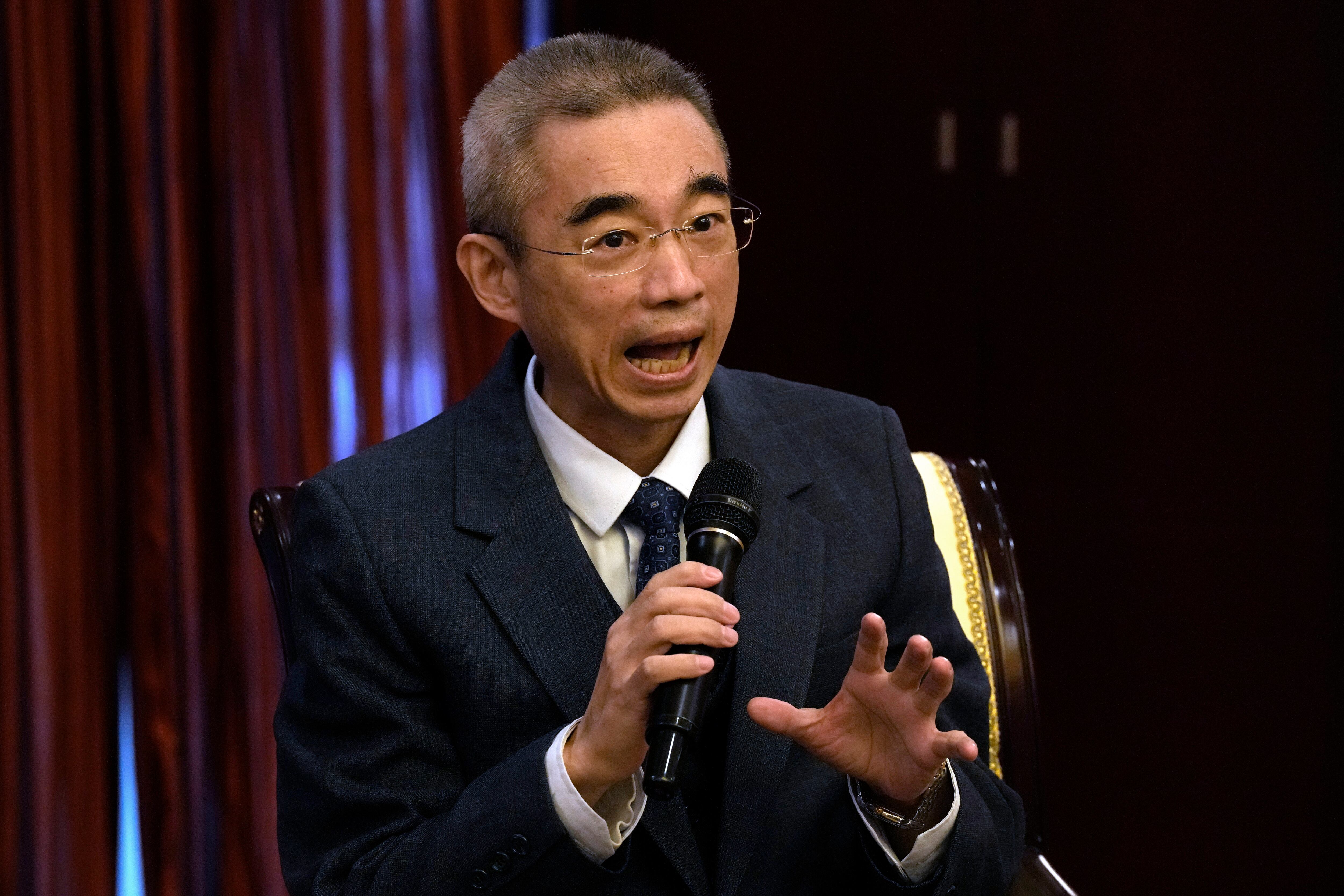 Wu Zunyou, jefe de epidemiología del Centro para el Control de Enfermedades de China