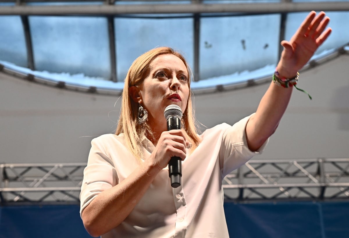 Georgia Meloni, primera ministra de Italia