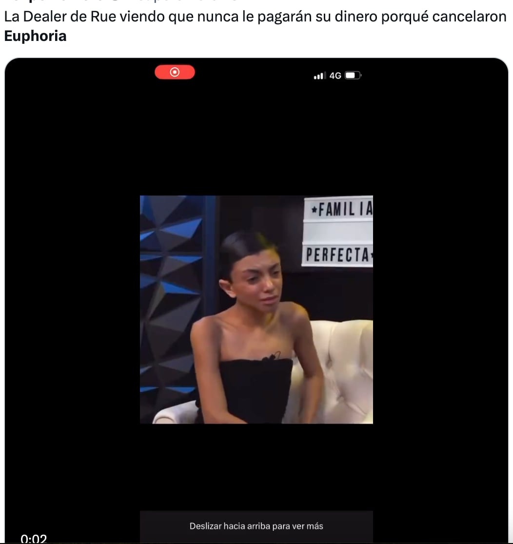 Rumores de la cancelación de Euphoria, provocan memes