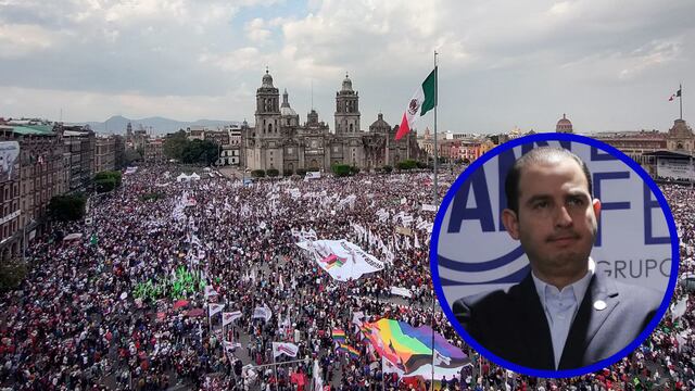 El PAN se lanza contra el mitin de AMLO en el Zócalo