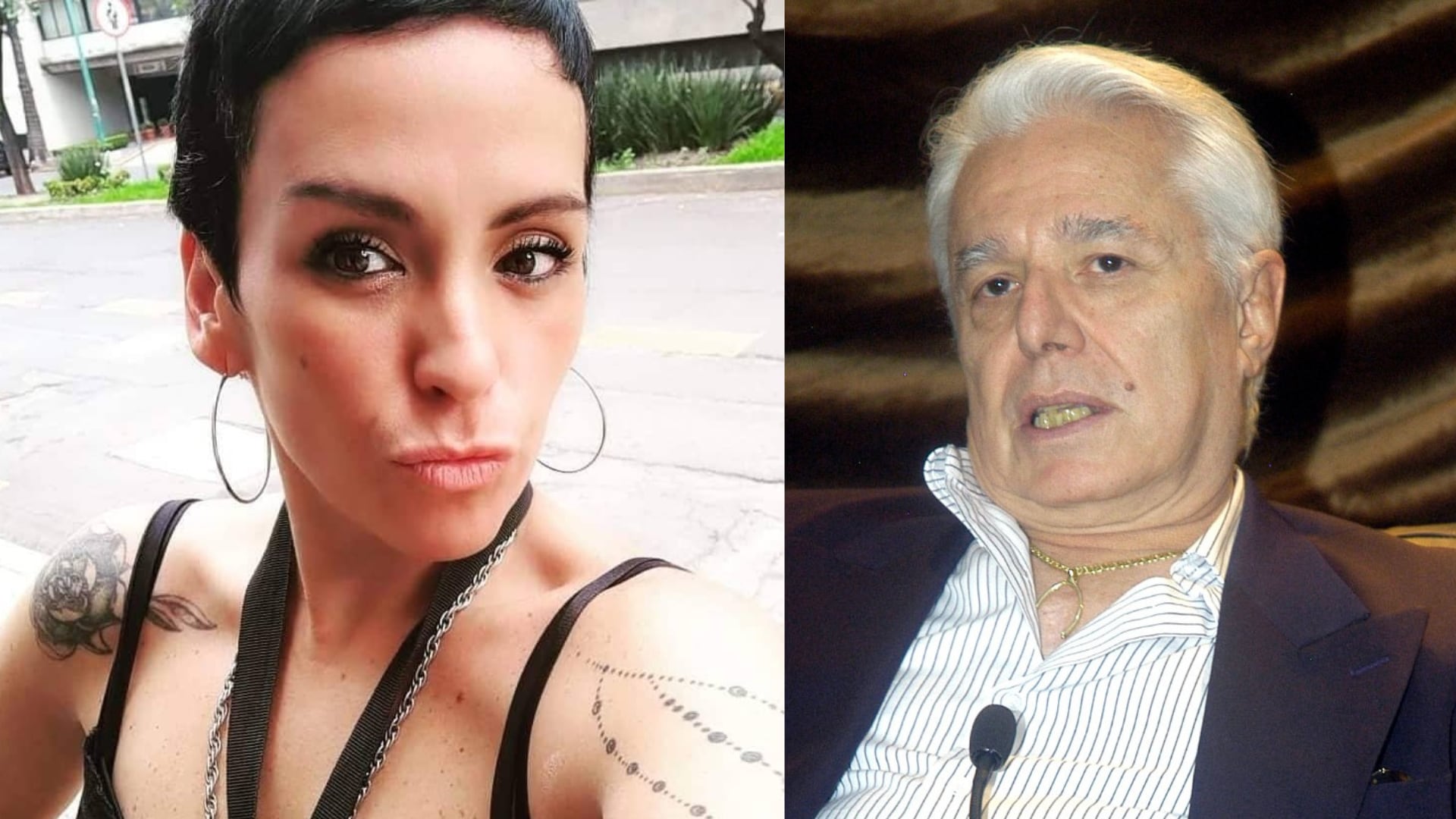 Ella es Mayela Laguna, quien recibe amenazas de Enrique Guzmán.