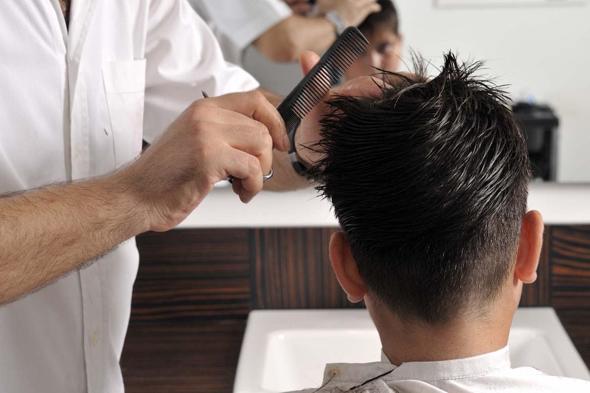 cortarse el pelo