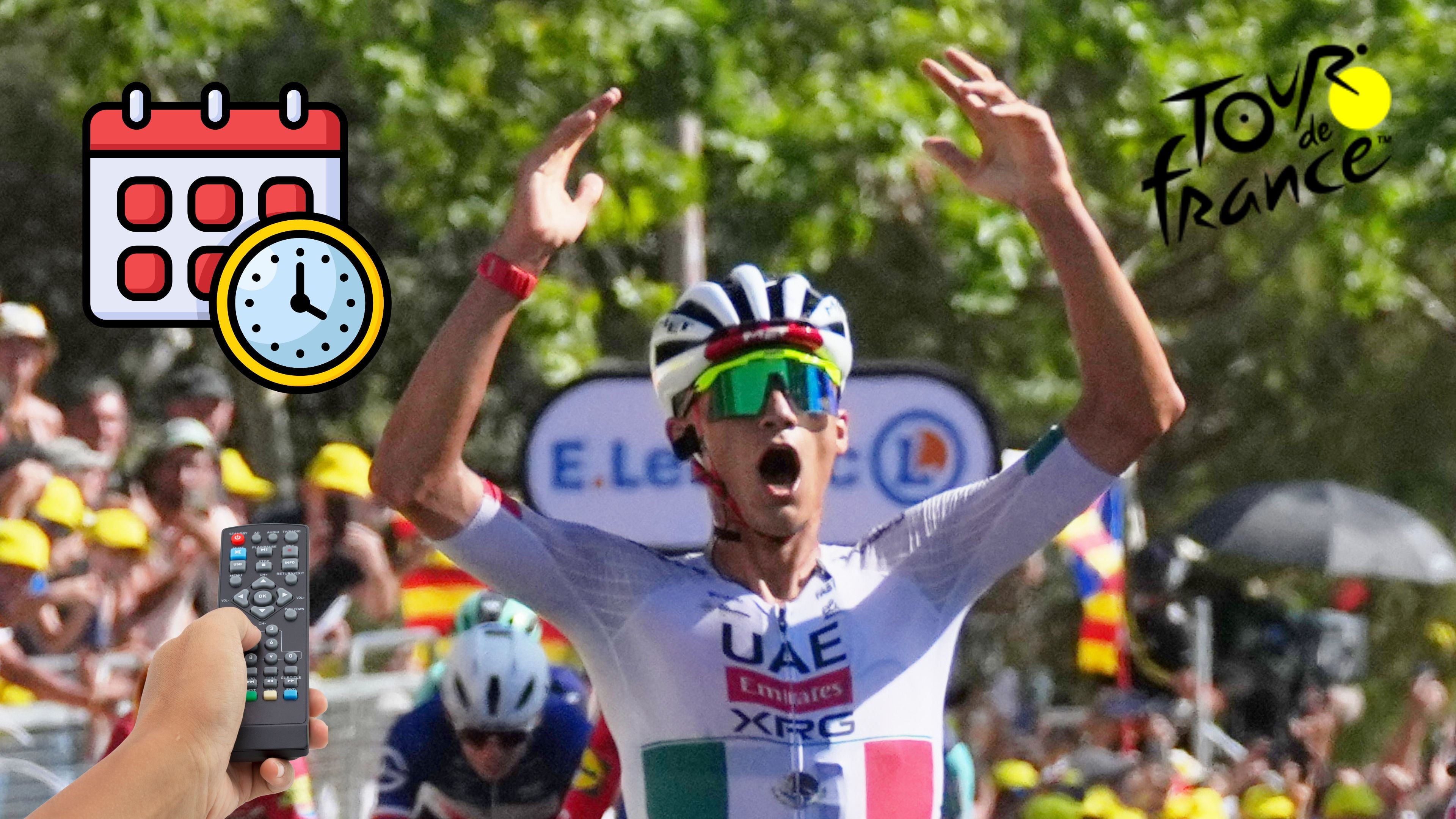 Isaac del Toro: Hora y canal para ver la Etapa 3 del Tour de Francia 2026