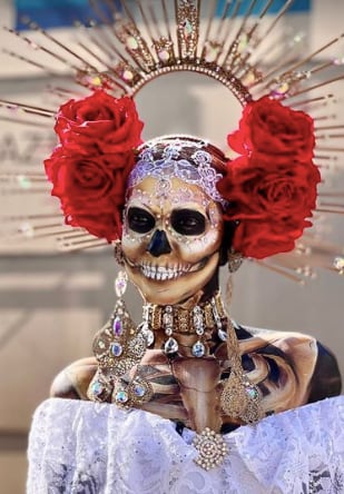 Laura G es una catrina