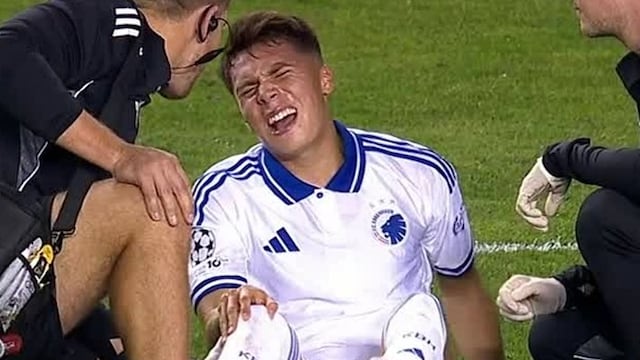 ¿Qué le pasó a Rodrigo Huescas? Salió lesionado del partido Qarabağ vs Copenhague