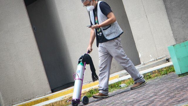 Tanque de oxígeno para Covid-19