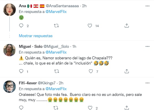 Comentarios a la imagen de Tenoch Huerta como Namor