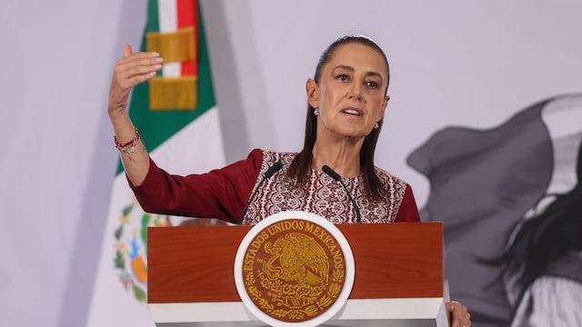 Claudia Sheinbaum, presidenta de México.
