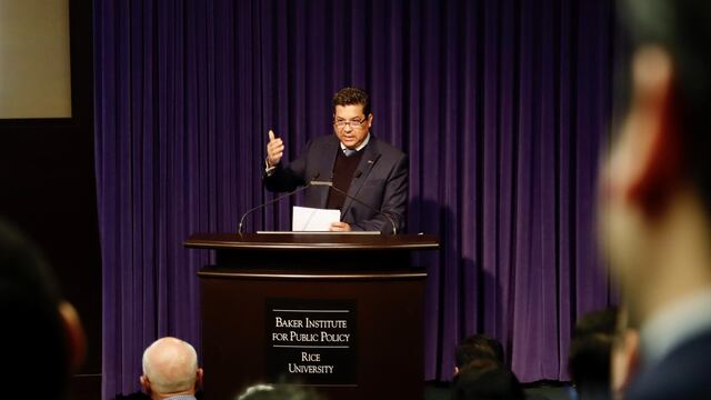 Francisco García Cabeza de Vaca realizó una visita de trabajo a la ciudad de Houston ante la comunidad de investigadores y especialistas.