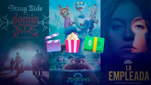 La taquilla se mueve: Stray Kids lidera; Zootopia 2 y La Empleada suman millones