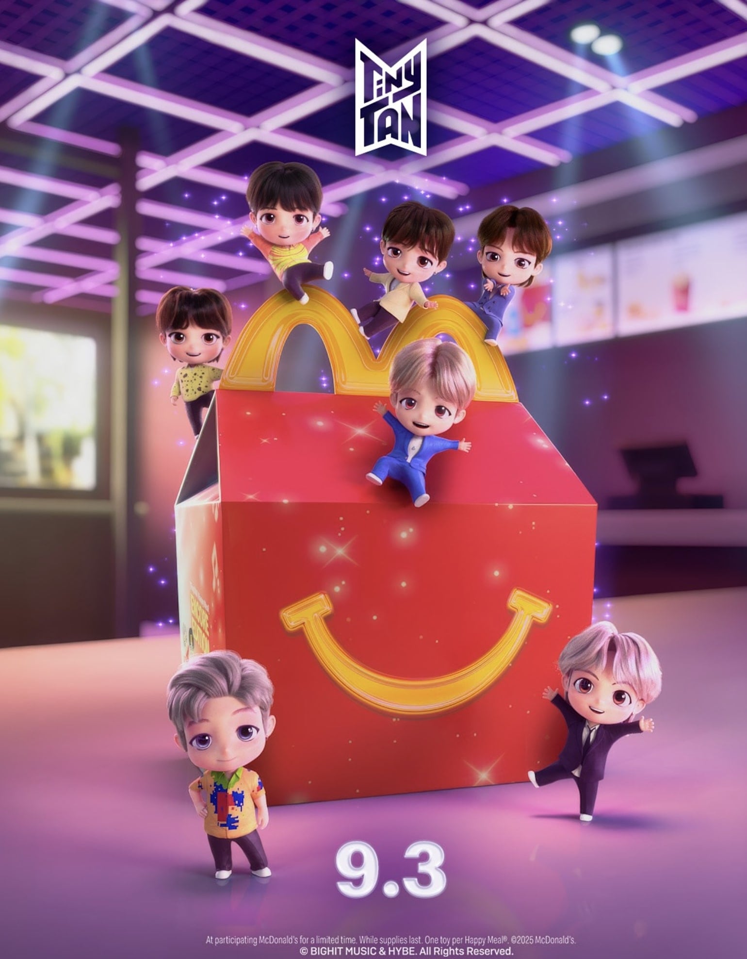Cajita Feliz de BTS en McDonald’s