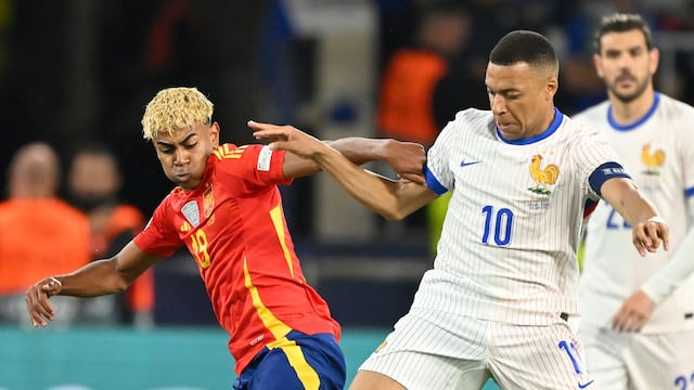 Lamine Yamal contra Kylian Mbappé.