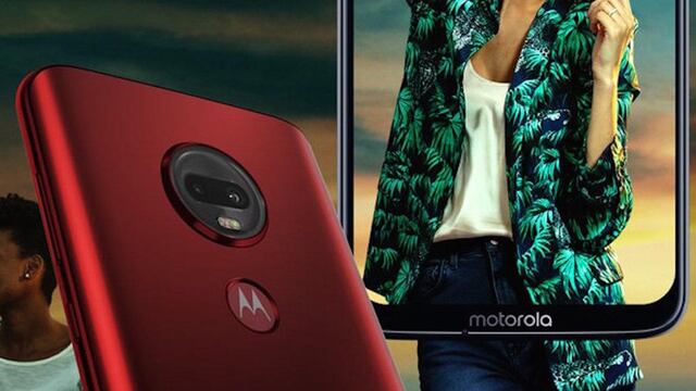Una de las imágenes filtradas sobre el Moto G7.