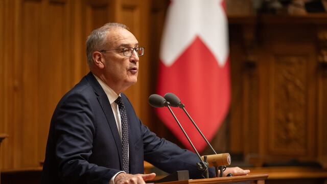 Guy Parmelin, presidente de Suiza