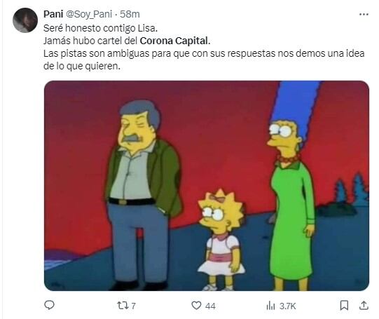 Memes por las pistas del Corona Capital 2024