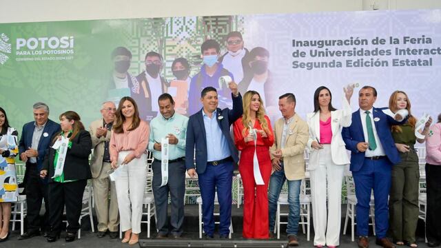 Ricardo Gallardo: Feria de Universidades abre oportunidades a jóvenes en San Luis Potosí