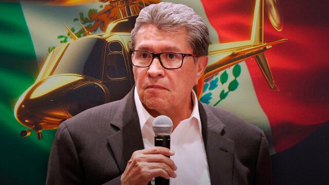 Ricardo Monreal se disculpa por uso de helicóptero tras regaño de Claudia Sheinbaum
