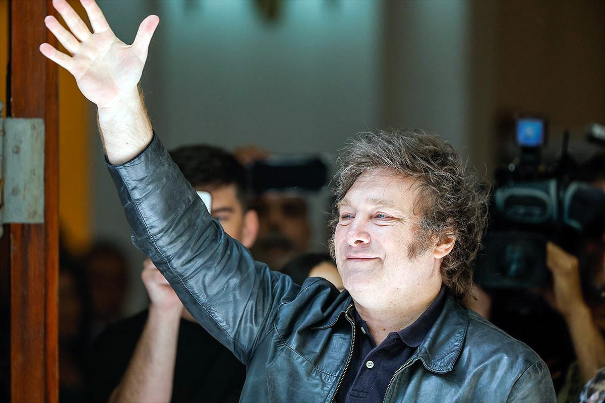 Javier Milei, presidente electo de Argentina