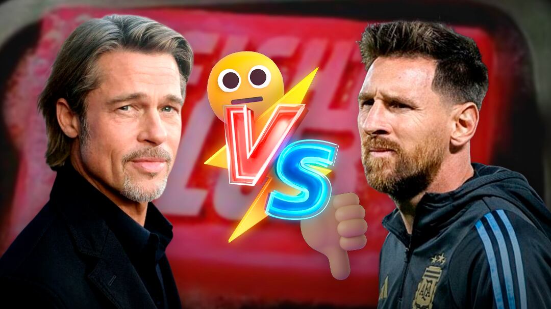 Brad Pitt soltó una dura crítica a Lionel Messi que a muchos fans del futbol no les va a gustar