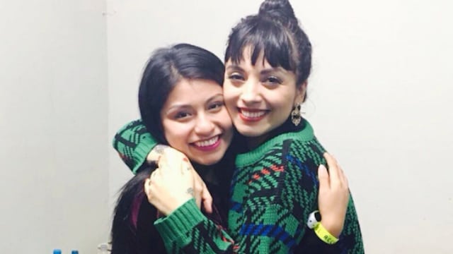 Wendy Sulca y Mon Laferte