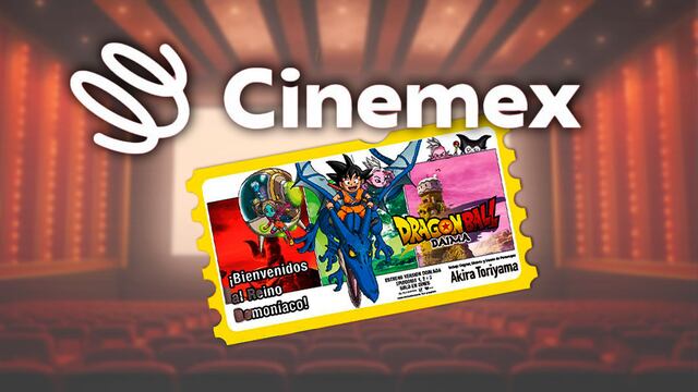 Boleto de Dragon Ball Daima en Cinemex