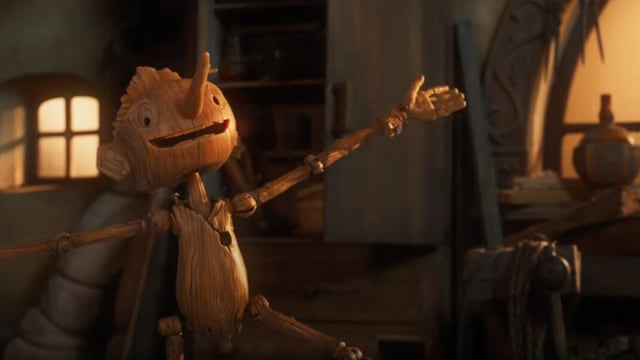 Pinocho de Guillermo del Toro