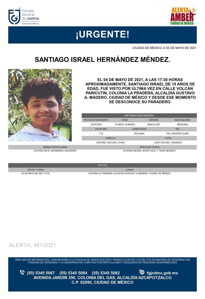 Ficha de búsqueda de Santiago