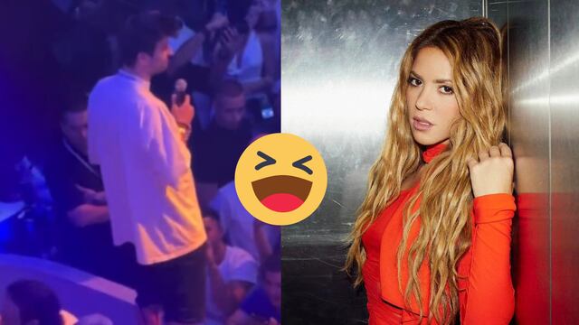 Le corean "Shakira, Shakira" a Gerard Piqué.