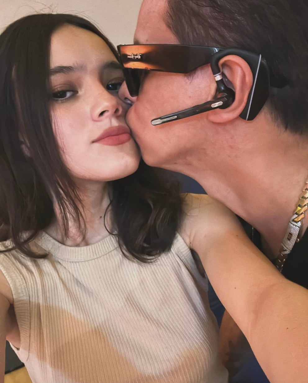 Lesly Marín y Alex Marín