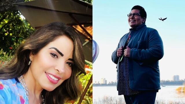 Gloria Trevi y Alex Kaffie.