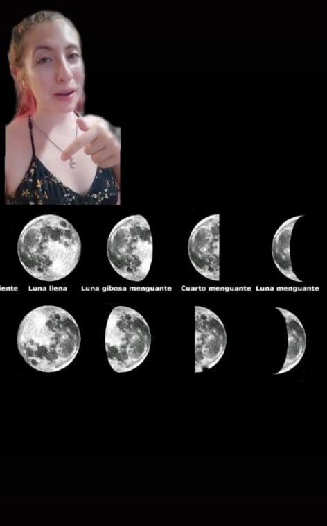 ¿Por qué vemos la Luna al revés?