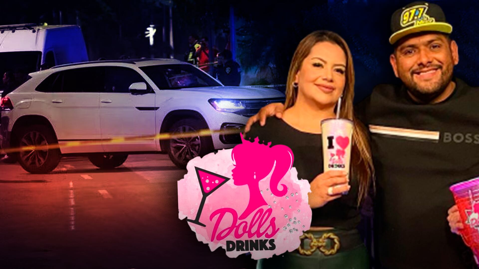 Diana Odely Rodríguez y Adrián Mendoza, dueños de las licuachelas Doll Drinks de Tepito