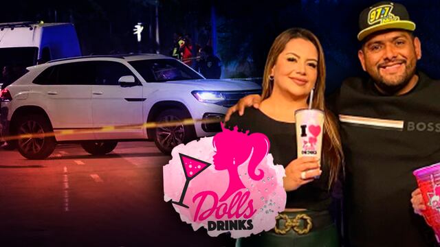 Diana Odely Rodríguez y Adrián Mendoza, dueños de las licuachelas Doll Drinks de Tepito