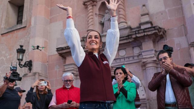 Claudia Sheinbaum, candidata a la presidencia de la república por Morena