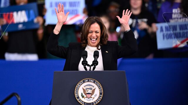 Elecciones Estados Unidos 2024: Kamala Harris dice que Donald Trump “está cada vez más desquiciado”