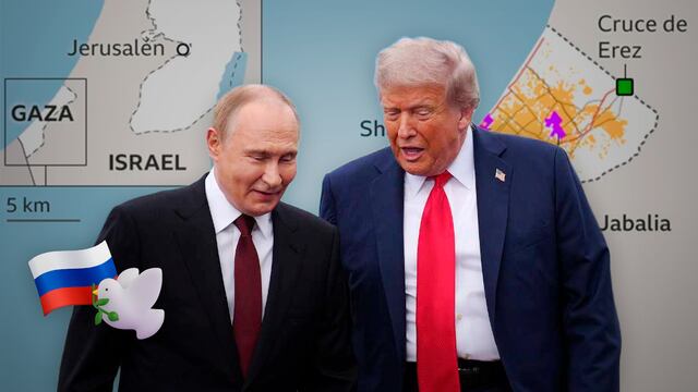 Kremlin asegura que Trump invitó a Putin a la Junta de Paz de Gaza