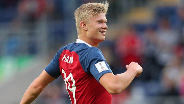 Haland hizo historia al marcar 9 goles en un solo partido